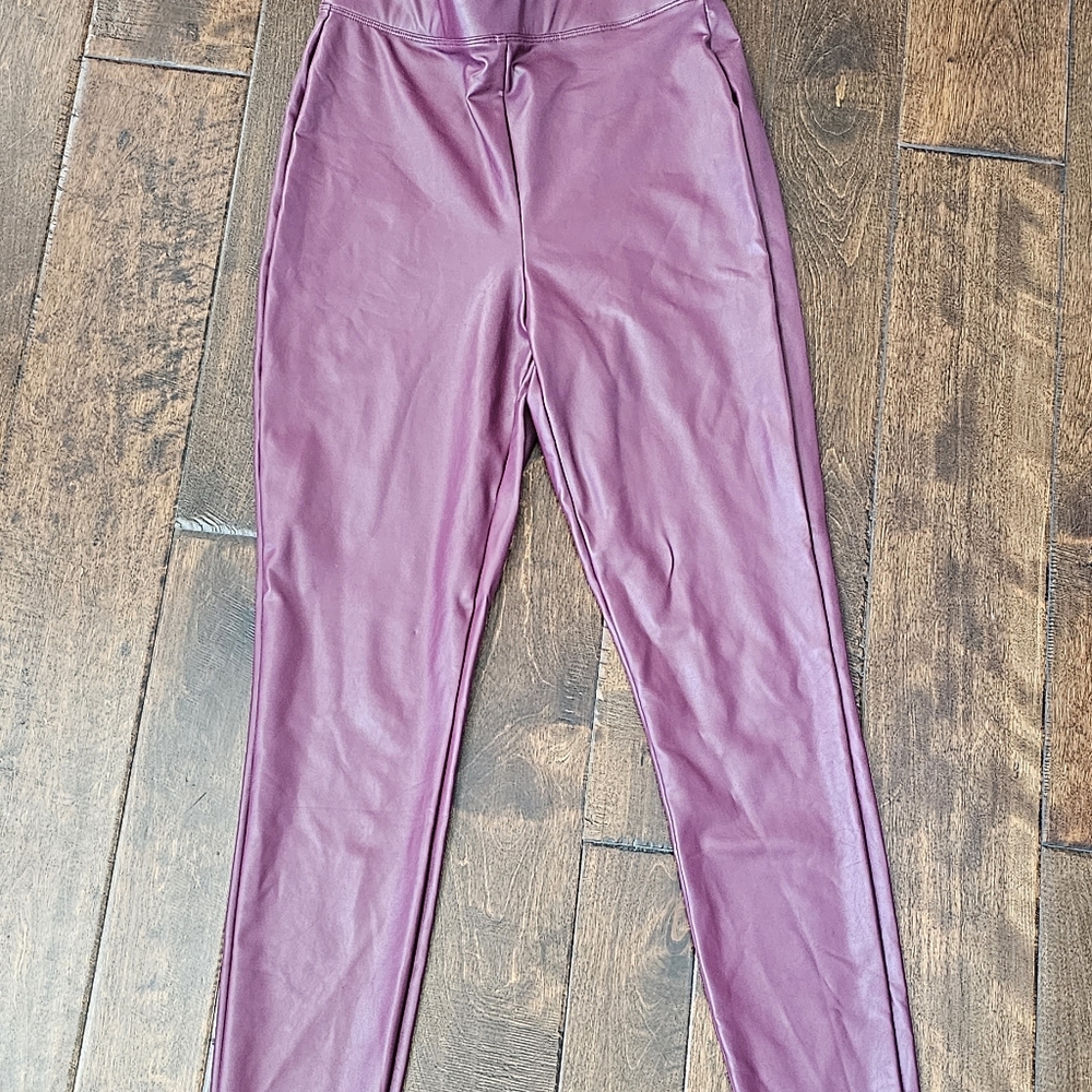 Faux leather Highwaited Pants